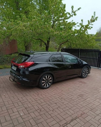 Honda Civic cena 37500 przebieg: 228000, rok produkcji 2014 z Łódź małe 92